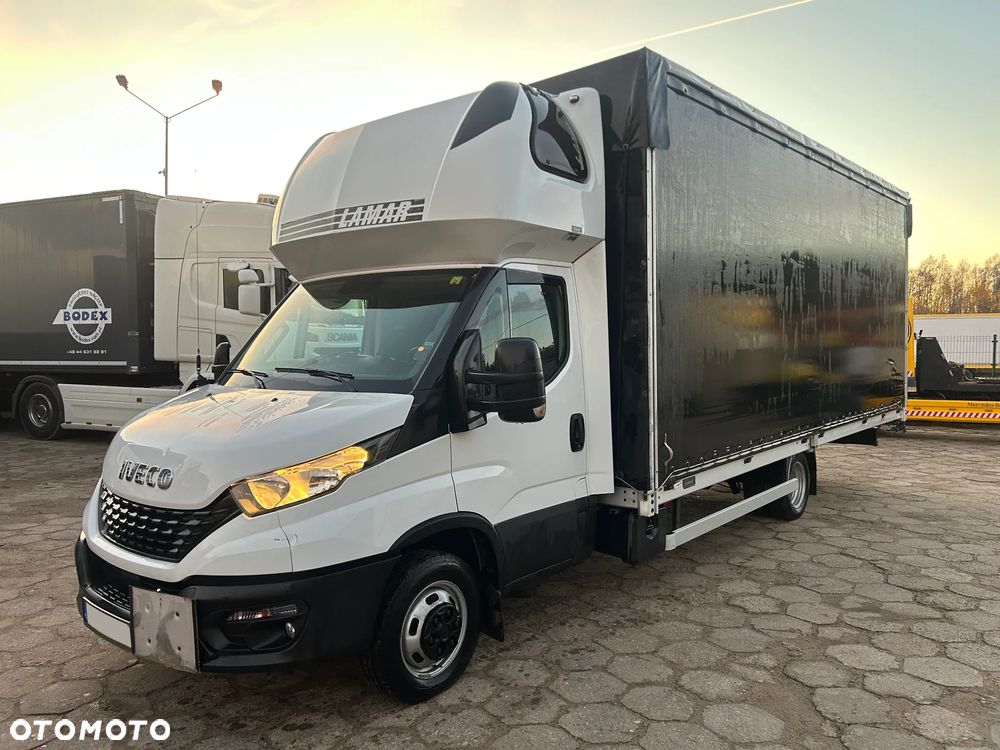 Iveco DAILY 50C180 ADR / FIRANKA 15 PALET / DMC 3500 KG / SUWANY i PODNOSZONY DACH / SILNIK 3.0 L - 180 KM / MANUAL / POLSKI SALON / MAX ROZSTAW 4.75 M !! - 1
