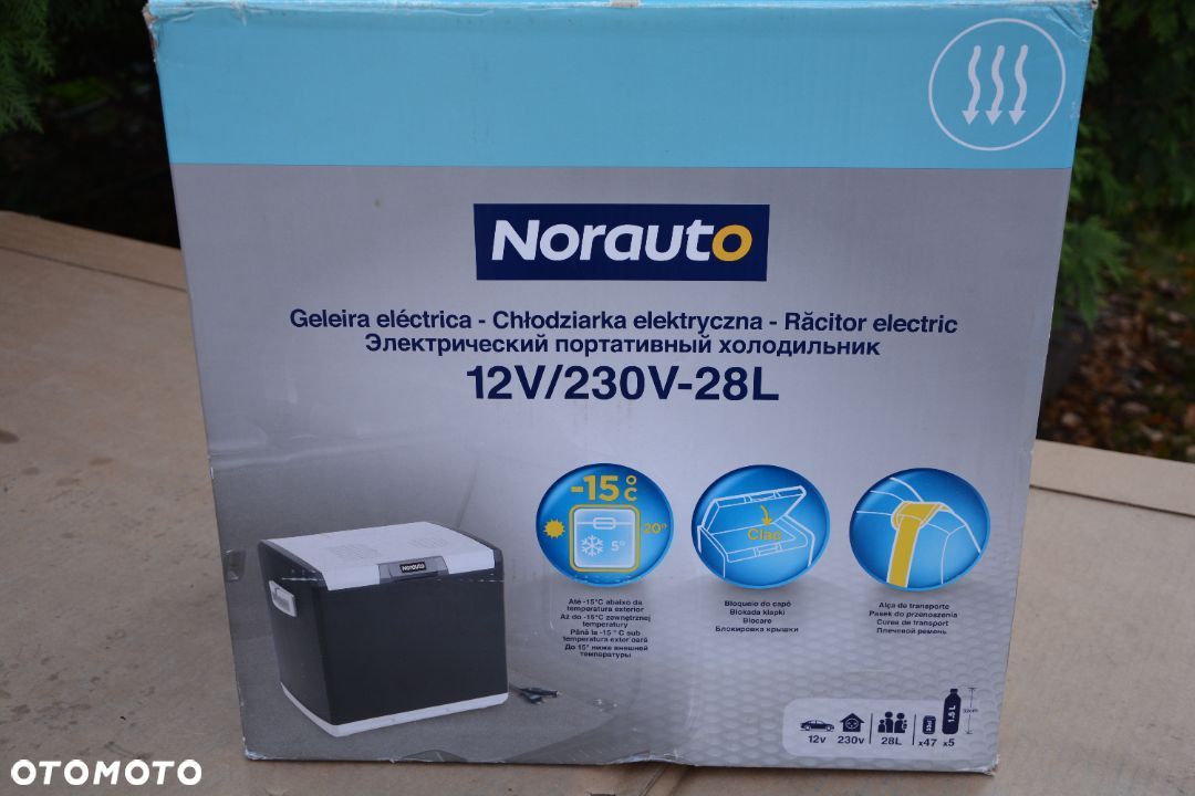 Lodówka samochodowa 28 L 12V / 230 V  Norauto - 1