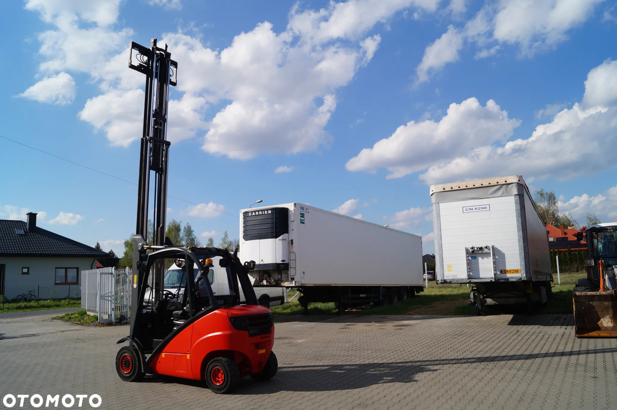 Linde H35D  Wózek  Widłowy Triplex - 16