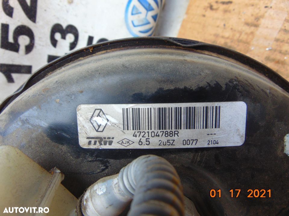 Pompa frana renault Clio 4 an 2012-2018 tulumba servo frana Clio 4 dezmembrez clio 1.5 0.9 - 4