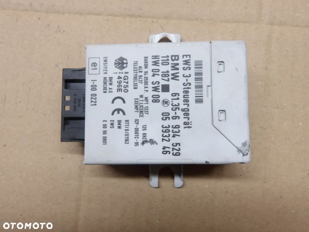 MINI COOPER R50 R53 01-06r 1.6B MODUŁ IMMOBILIZERA 05393246 - 1