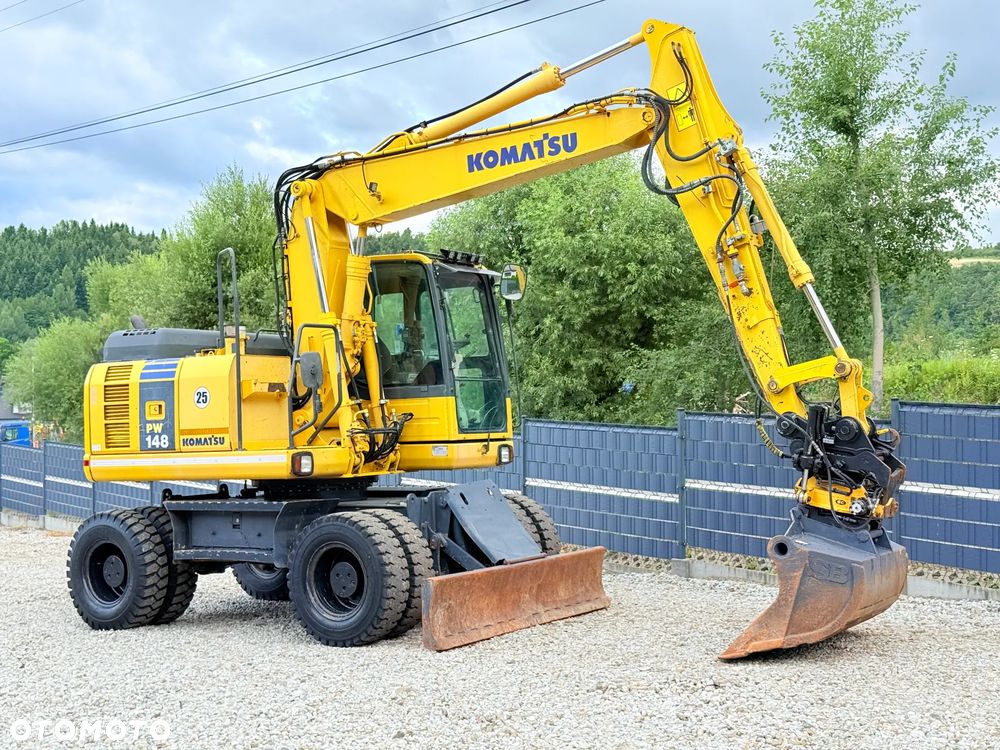 Komatsu * Komatsu PW 148  *ROTOTILT * Sprowadzona * Koparka Kołowa * - 22