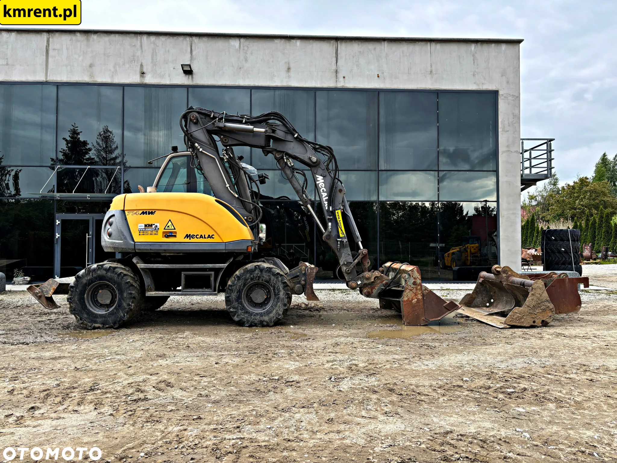 Mecalac 714 MW KOPARKA KOŁOWA 2013R. | CAT LIEBHERR 313 315 312 JCB JS 145 - 2