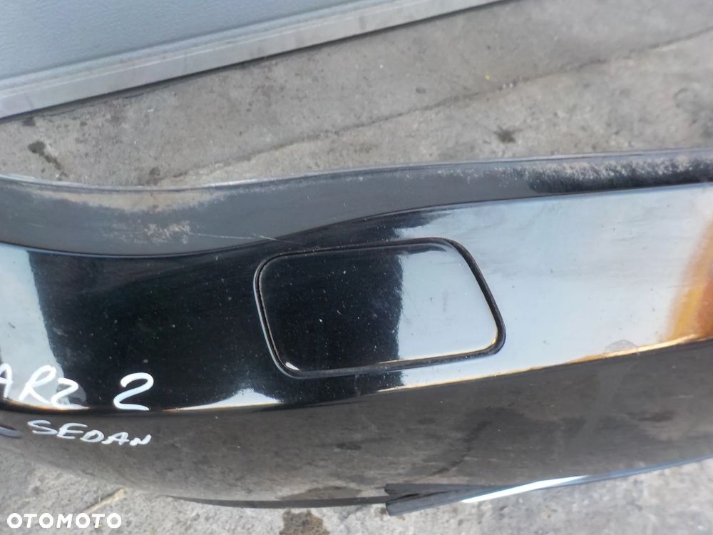 BMW E60 LIFT ZDERZAK PRZÓD PRZEDNI SCHWARZ - 9