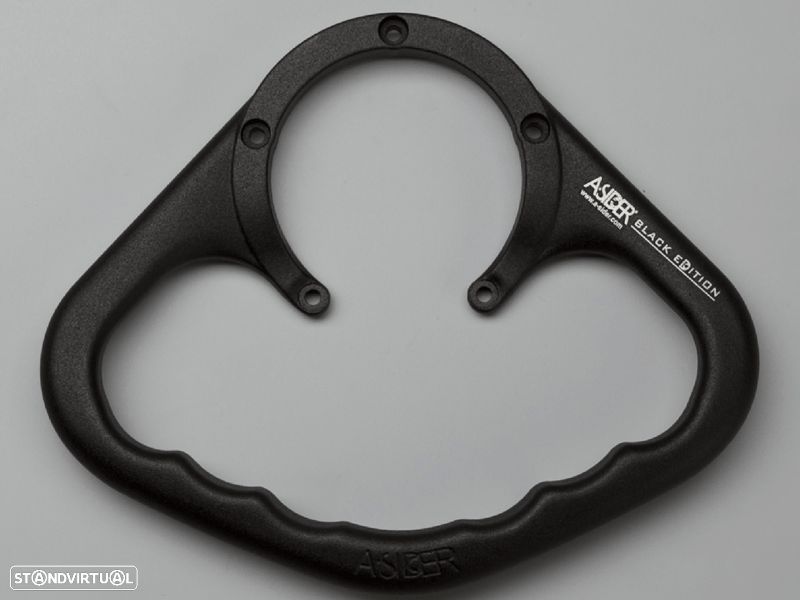 pegas depósito para pendura a-sider kawasaki black edition - 1