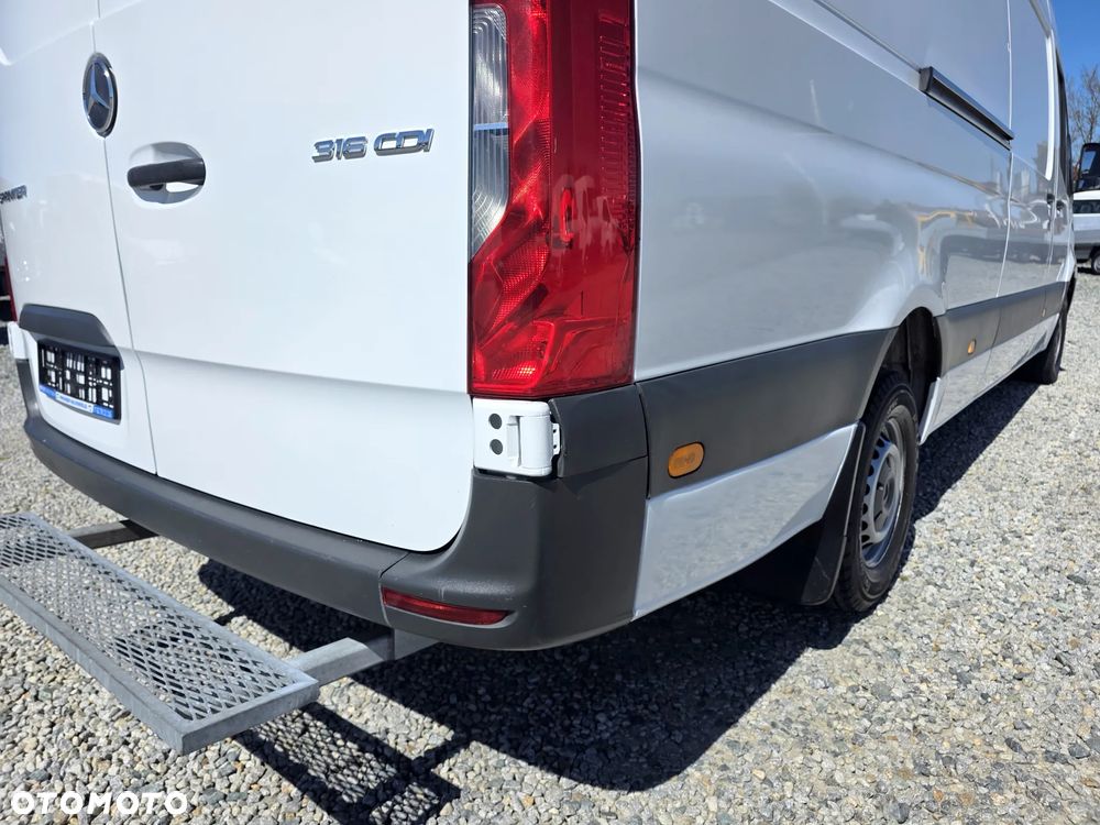 Mercedes-Benz SPRINTER 316 2,2 CDI 163 KONNY MAX MAXI KLIMA WEBASTO NAVI KAMERA 194T/KM PRZEBIEGU GWARANCJA - 10