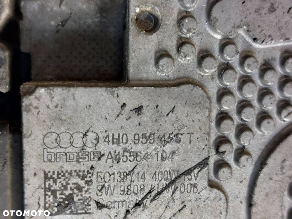 KOMPLET CHŁODNIC + WENTYLATORY AUDI A7 4G 3.0 TFSI 4H0121003L - 5