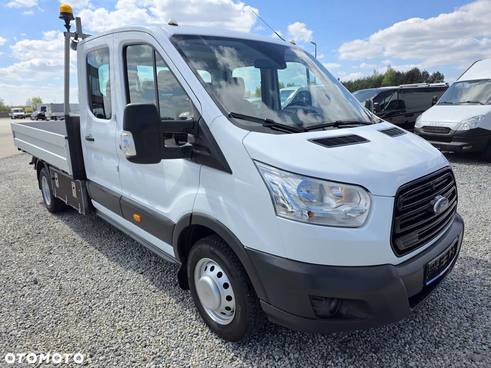 Ford TRANSIT 2,0 TDCI 170 KONNA DOKA BRYGADÓWKA 7 OSOBOWA 3,1M SKRZYNIA KLIMA WEBASTO LEDY BLIŻNIAKI DO 3,5T GWARANCJA - 7