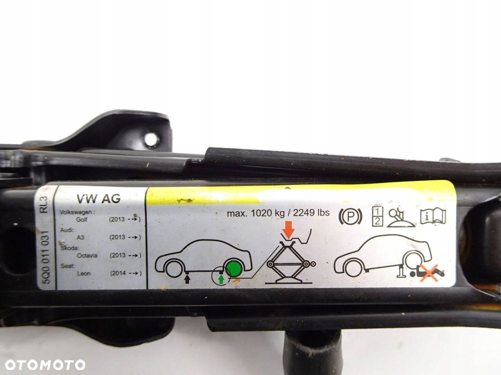 lewarek klucz wkrętka volkswagen golf vii 5q011031 - 5