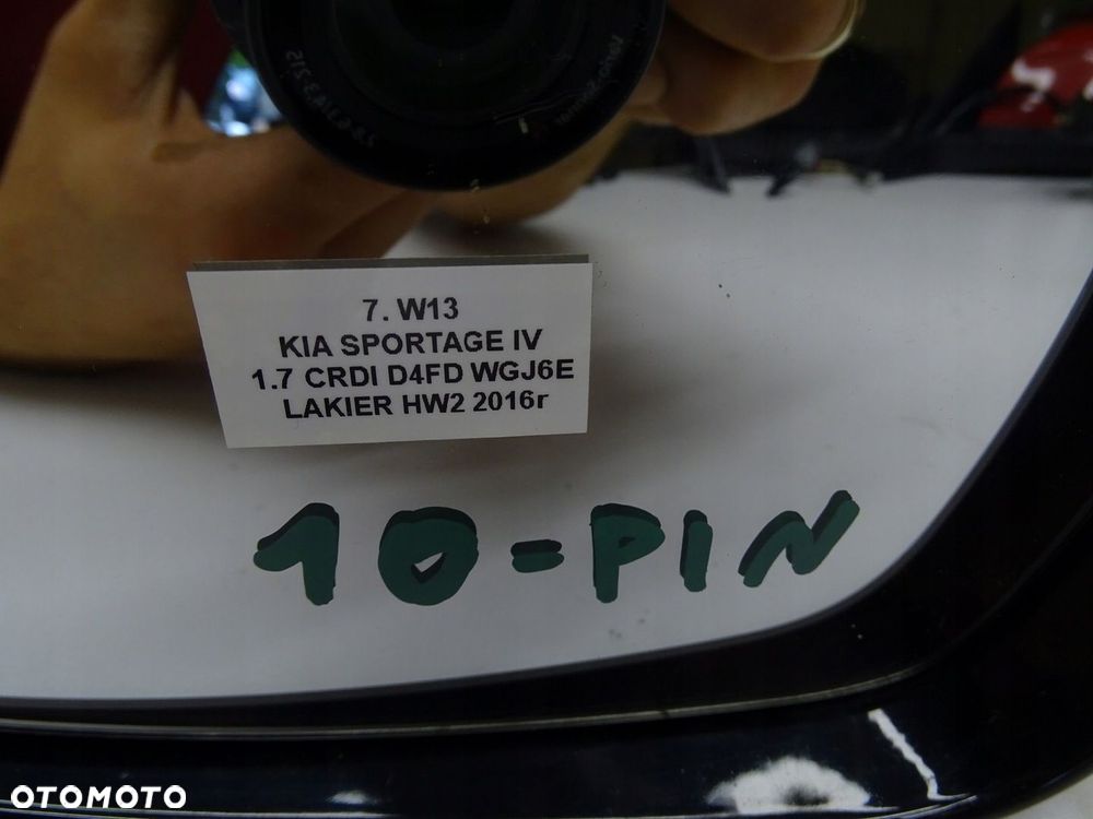 LUSTERKO LEWE LEWY PRZÓD KIA SPORTAGE IV HW2 16R - 7