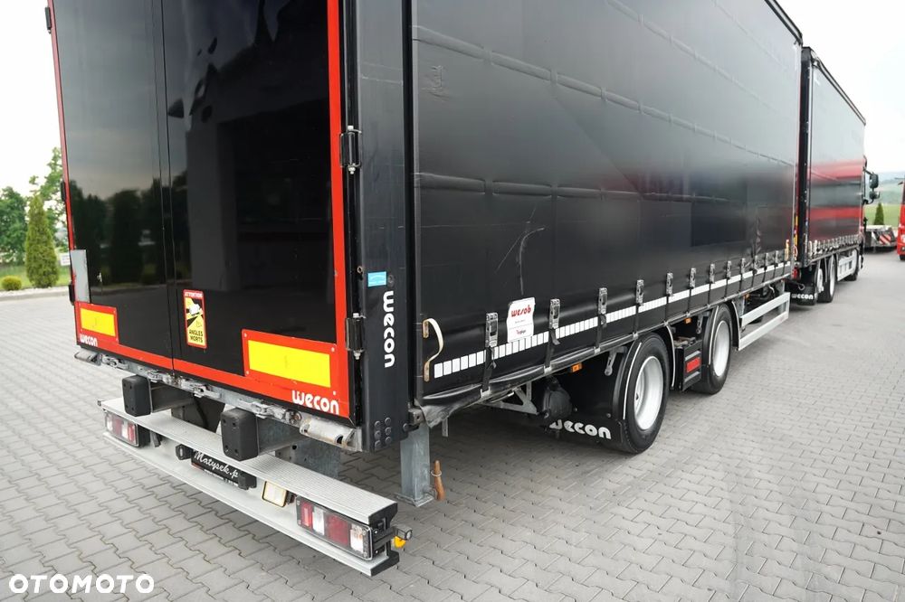 DAF XF 480 / ZESTAW TANDEM 120 M3 / PRZEJAZDOWY / KLIMA POSTOJOWA / 7,7 M + 7,7 M / 2022 ROK / - 12