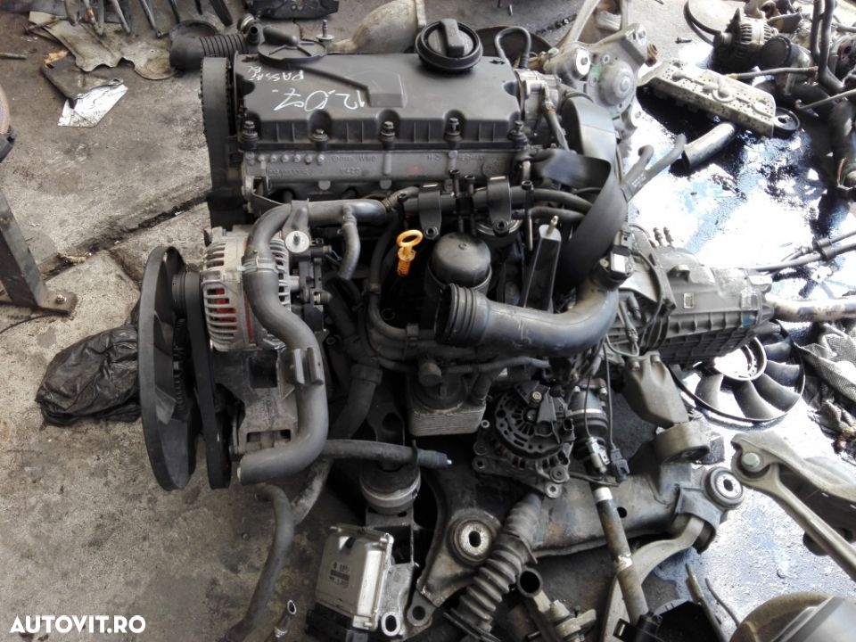 Motor Skoda Superb 1.9 TDI AWX din 2003 fara anexe - 1