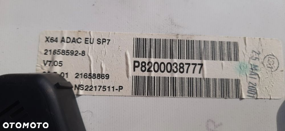 Megane 1 FL Zderzak przód Halogeny okrągłe Lampy tył Megene 1 fl coupe Licznik  Megane Scenic FL P 820038777 - 13