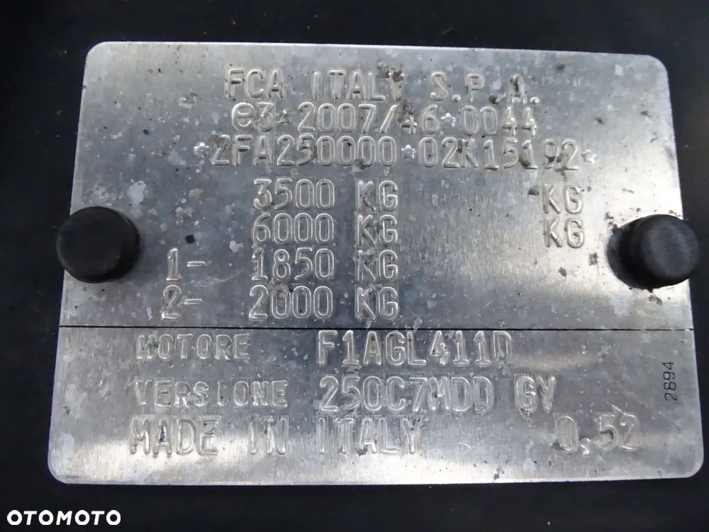 Fiat DUCATO 2,3 JTD- 130 KONI ,DŁUGI , SKRZYNIOWY , KLIMATRONIK ,FULL OPCJA WYPOSAŻENIA- PAKA 3,60 M. - 20