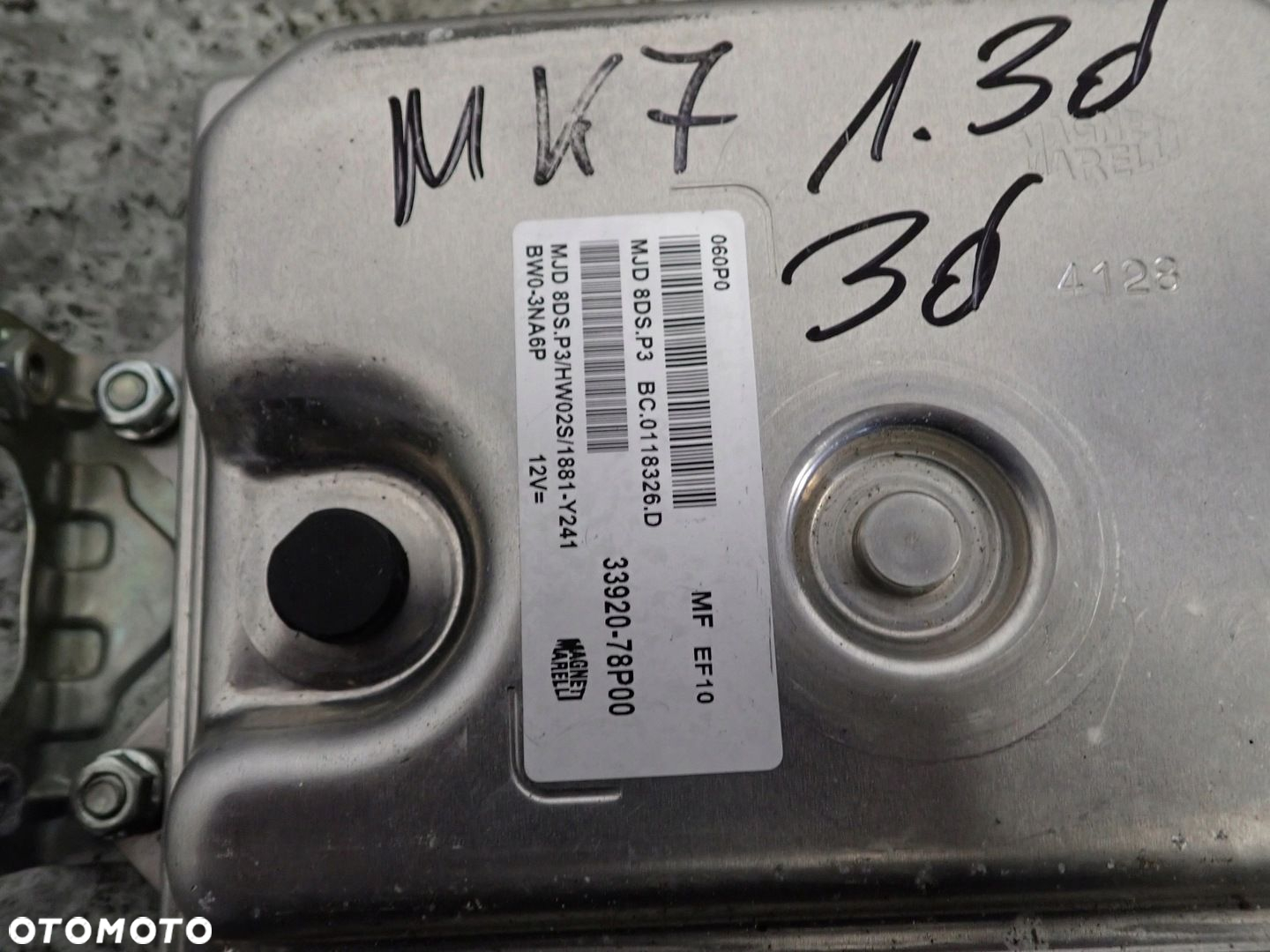 SUZUKI SWIFT IV MK7 10- 1.3 DDIS ZESTAW STARTOWY KOMPUTER STACYJKA - 2