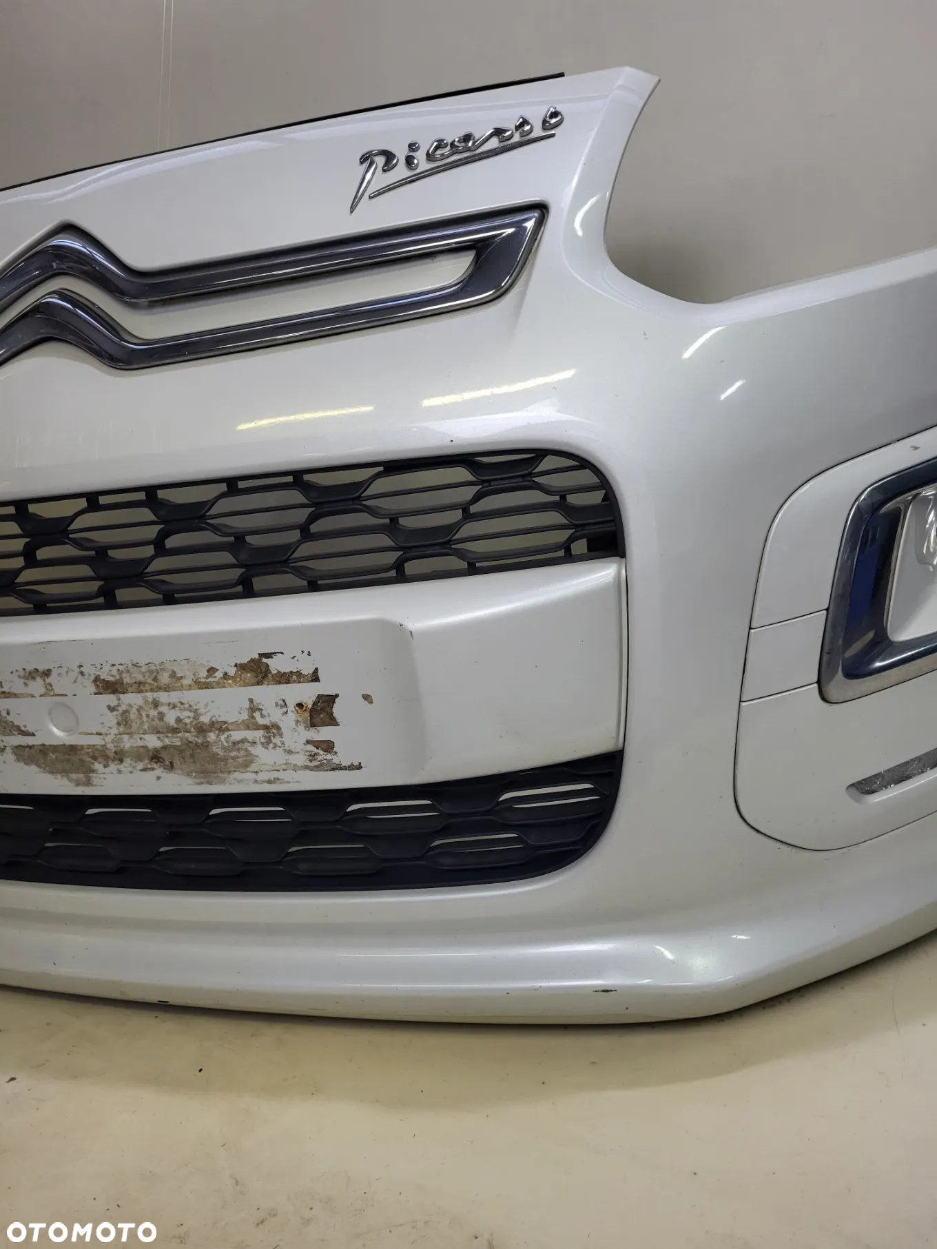 CITROEN C3 PICASSO LIFT 12-17 PRZEDNI ZDERZAK KOMPLETNY LED - 7