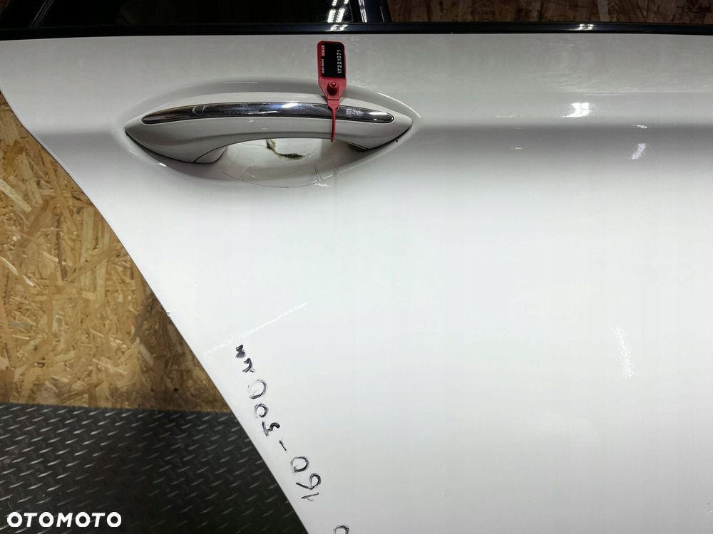 bmw 5 f10 f11 2015 tył strona prawa drzwi tylne a300 alpineweiss - 7
