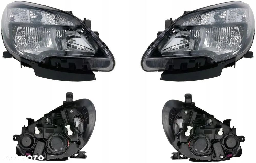 Reflektor Przedni OPEL MOKKA CZARNA 2012-2016 H7 HB3 Nowy