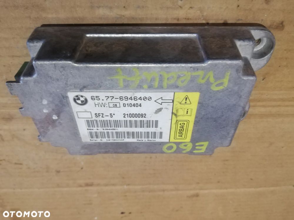 MODUŁ SENSOR PODUSZEK BMW E60 6946400