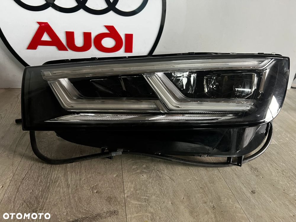 Q5 80A LAMPA PRAWA LEWA PRAWY LEWY PRZÓD PRZEDNIA FULL LED 80A941034A 80A941033A ORYGINAŁ Z MODUŁAMI KOMPLETNE ŁADNE JAK NOWE - 7