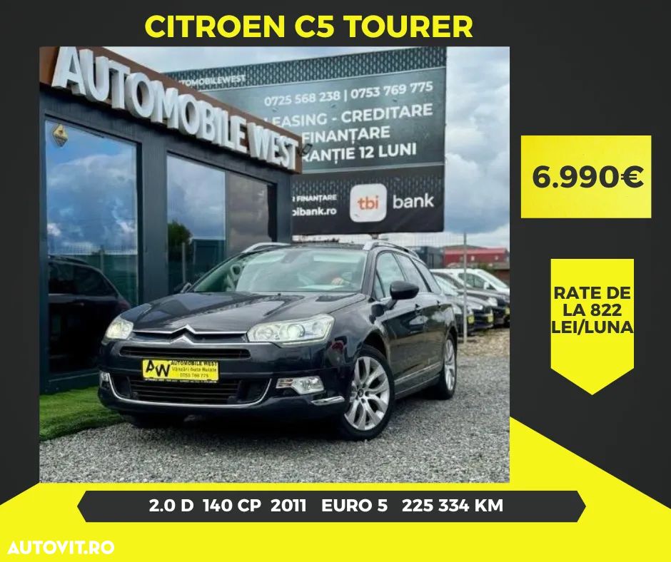 Citroën C5 Tourer 2.0 HDi FAP Susp M Seduction - 1