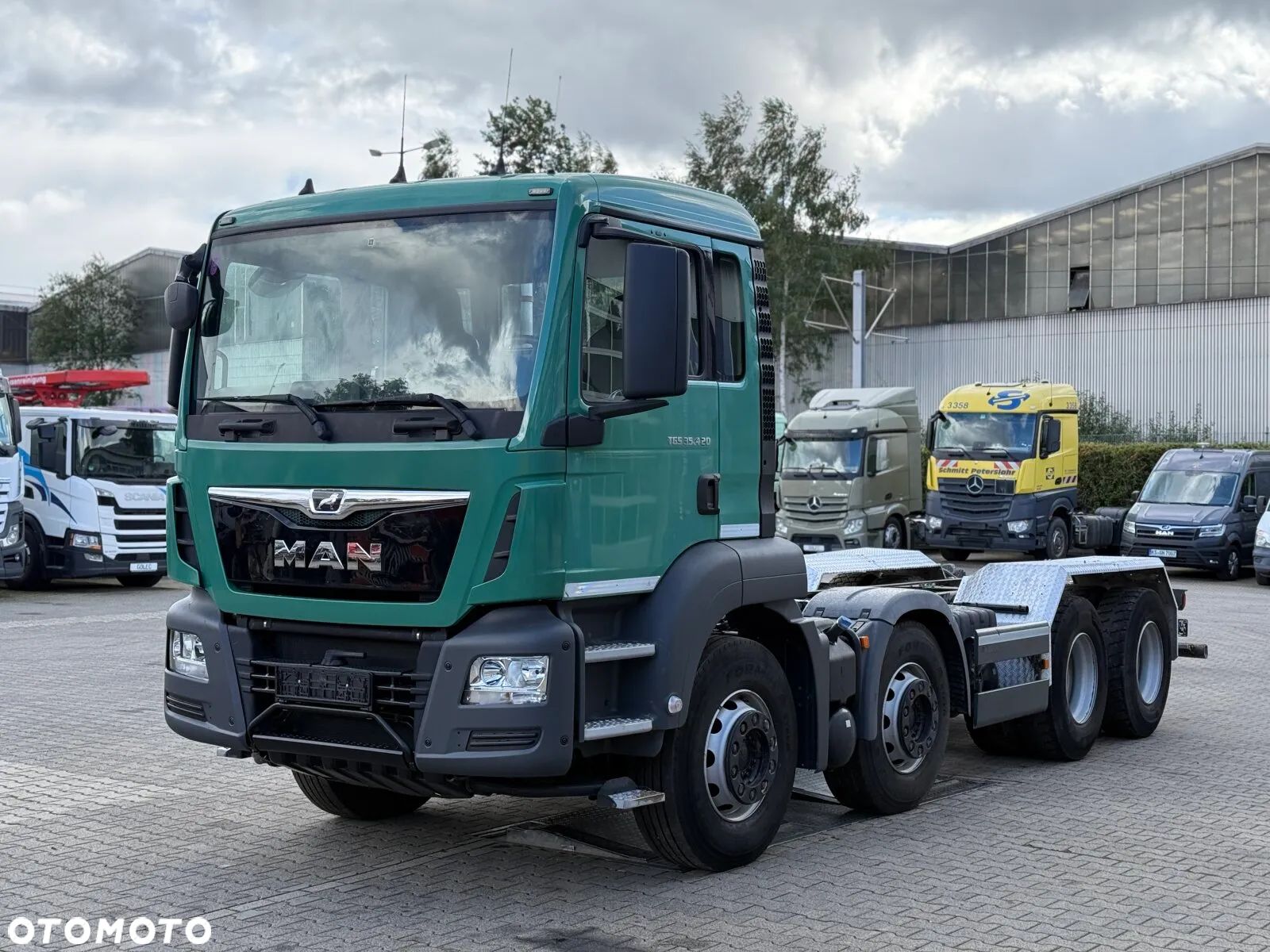 MAN TGS 35.420 8x4 EURO6 PODWOZIE BETONOMIESZARKI - 1