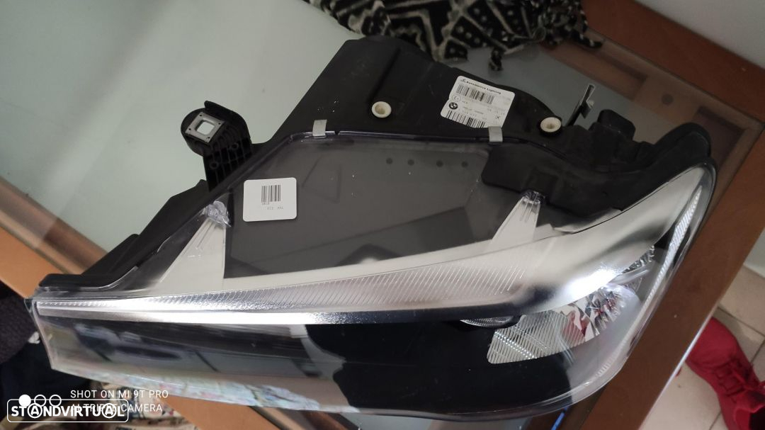 farol esquerdo BMW X3 f25 + x4 F26 LCI halogéneo - 2