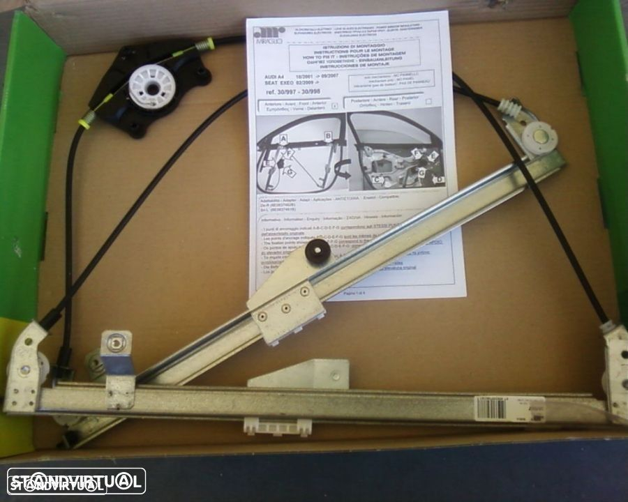 Elevadores Elevador do vidro porta do Audi A4 B6-B7 2001-2007 (NOVOS) - 2