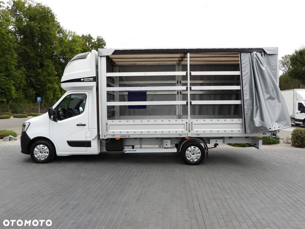 Renault MASTER PLANDEKA 10 PALET WEBASTO TEMPOMAT LEDY PNEUMATYKA KLIMATYZACJA  165KM - 9