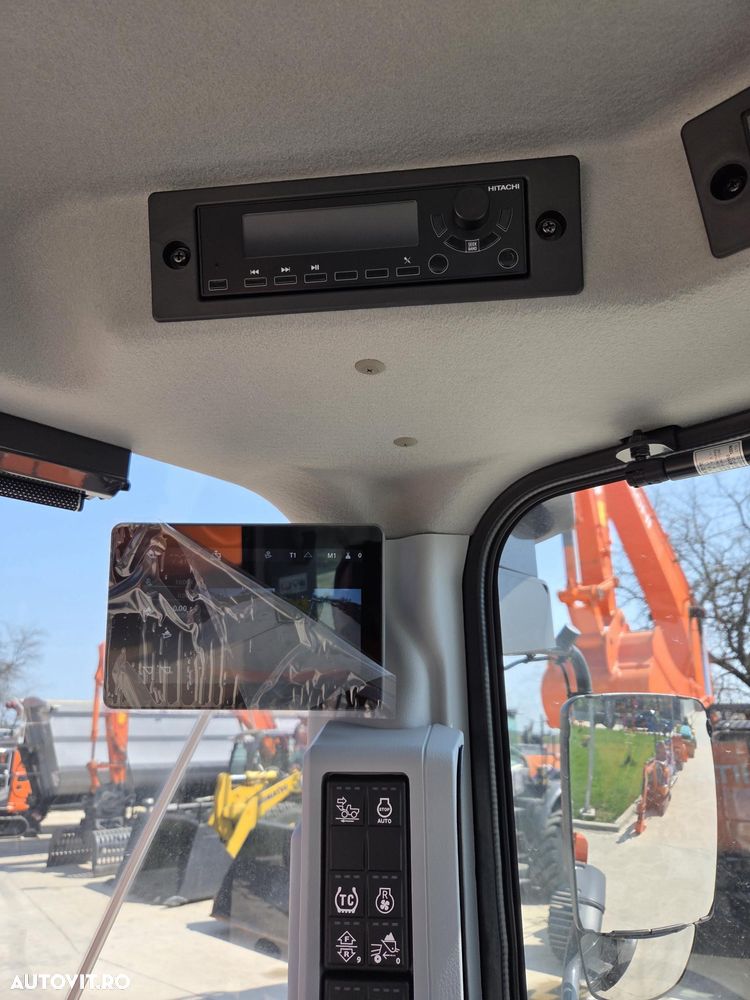 Hitachi ZW160-7, NOU 2026, cupa 2,5mc, 14,5tone, Anvelope MICHELIN, cantar din fabrica, gresare automata, motor 173CP, camera spate, camere laterale, scaun operator pneumatic, produs in JAPONIA, posibilitate leasing 5 ani, GARANTIE 3 ANI-PROMOTIE 156.900 EUR - 7
