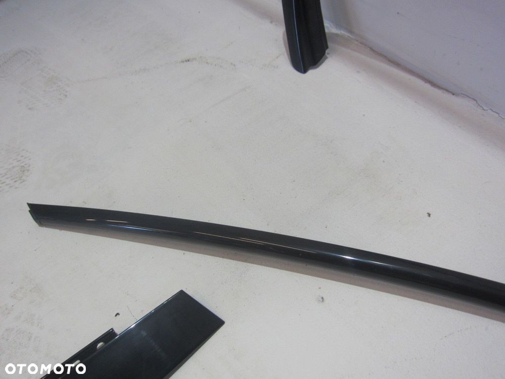 BMW E90 SEDAN LISTWY BOCZNE SHADOWLINE MPAKIET POŁYSK KOMPLET NA AUTO - 8