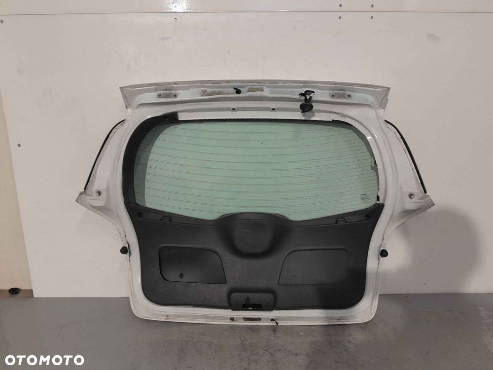 + KLAPA TYŁ TYLNA BAGAŻNIKA RENAULT CLIO III 3 OV369 BIAŁA - 5