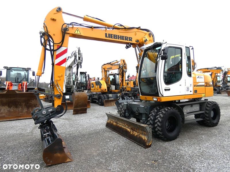 Liebherr A312 Z Niemiec / Wyjątkowy Stan / 2 Łyżki / - 7