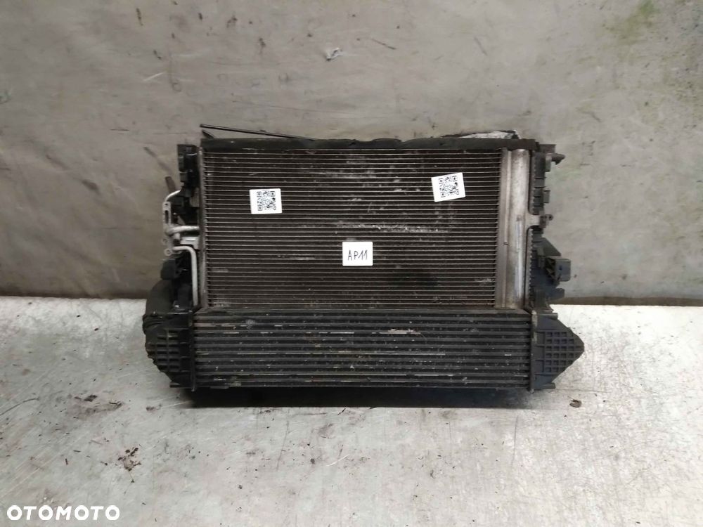 / Ford Mondeo MK4 S-max Galaxy 1.6 1.8 2.0 TDCI chłodnica wody wentylator intercooler KOMPLET - 1