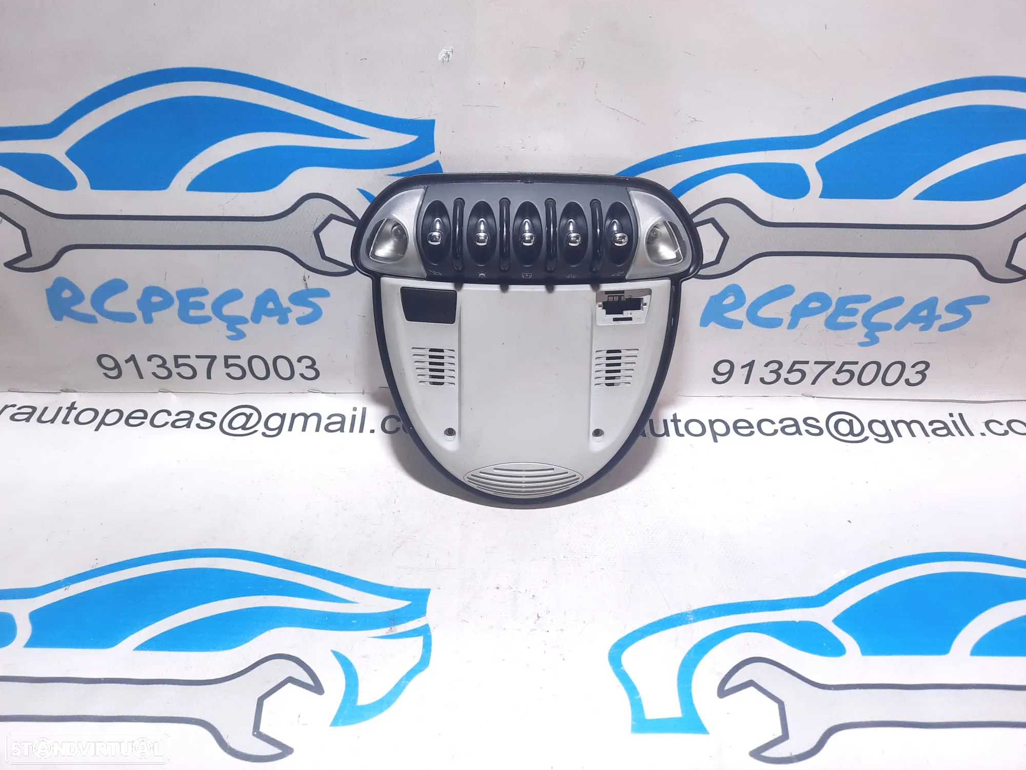 PLAFONIER FRENTE FRONTAL BOTÃO BOTÕES SWITCH MINI COOPER R55 R56 3449417 - 5