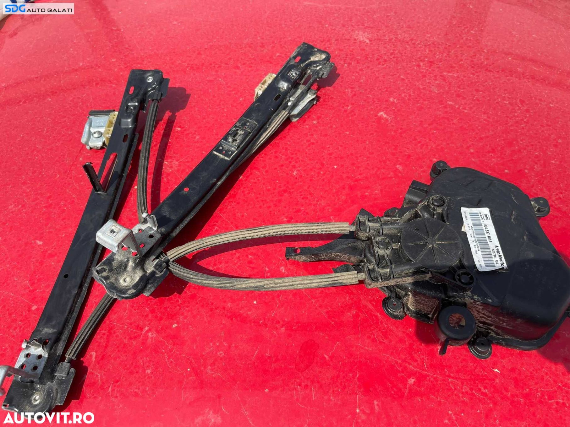 Macara Electrica de la Geam Sticla Usa Portiera Stanga Fata Seat Ibiza 5 6J 2008 - 2015 Cod 6J4837401A [C4322] - 1