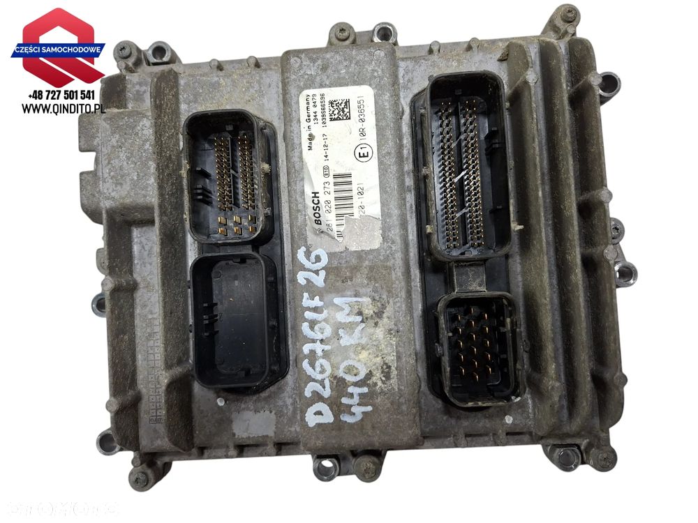 ZESTAW STARTOWY SILNIKA PTM MAN TGX TGS EURO 6 D2676 LF26 440KM  0281020273 - 2