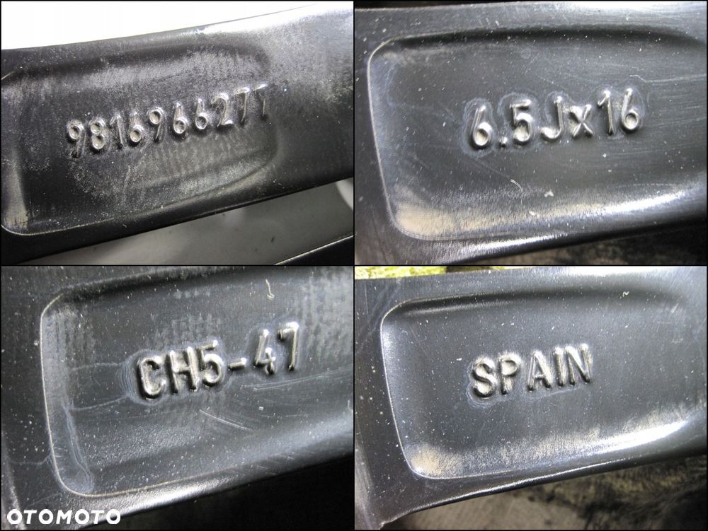 Koła felgi opony CITROEN C4 PICASSO R16 22r - 8