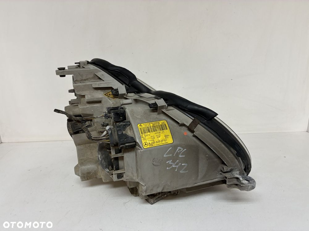 MERCEDES W203 XENON LAMPA PRZÓD PRZEDNIA LEWA  EUROPA A2038203761 KOMPLET - 12
