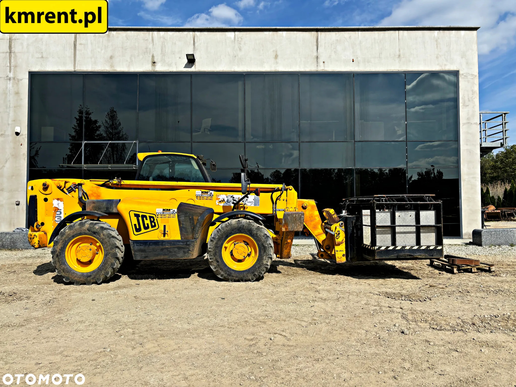 JCB 535-140 ŁADOWARKA TELESKOPOWA 2006R. | JCB 540-140 535-125 540-170 MANITOU 1440 1330 1740 - 2