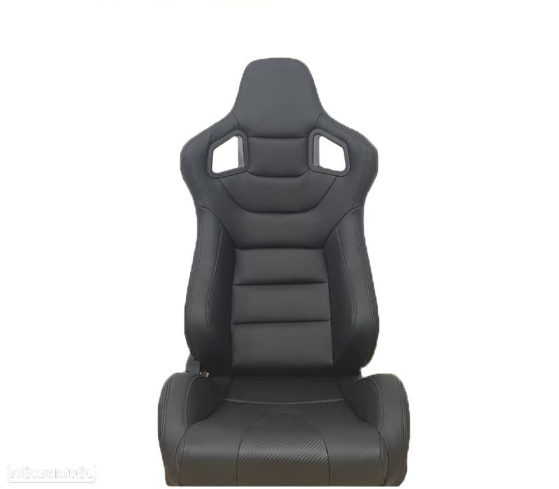 BANCO SEMI BAQUET TIPO RS EM PELE PRETA - 2