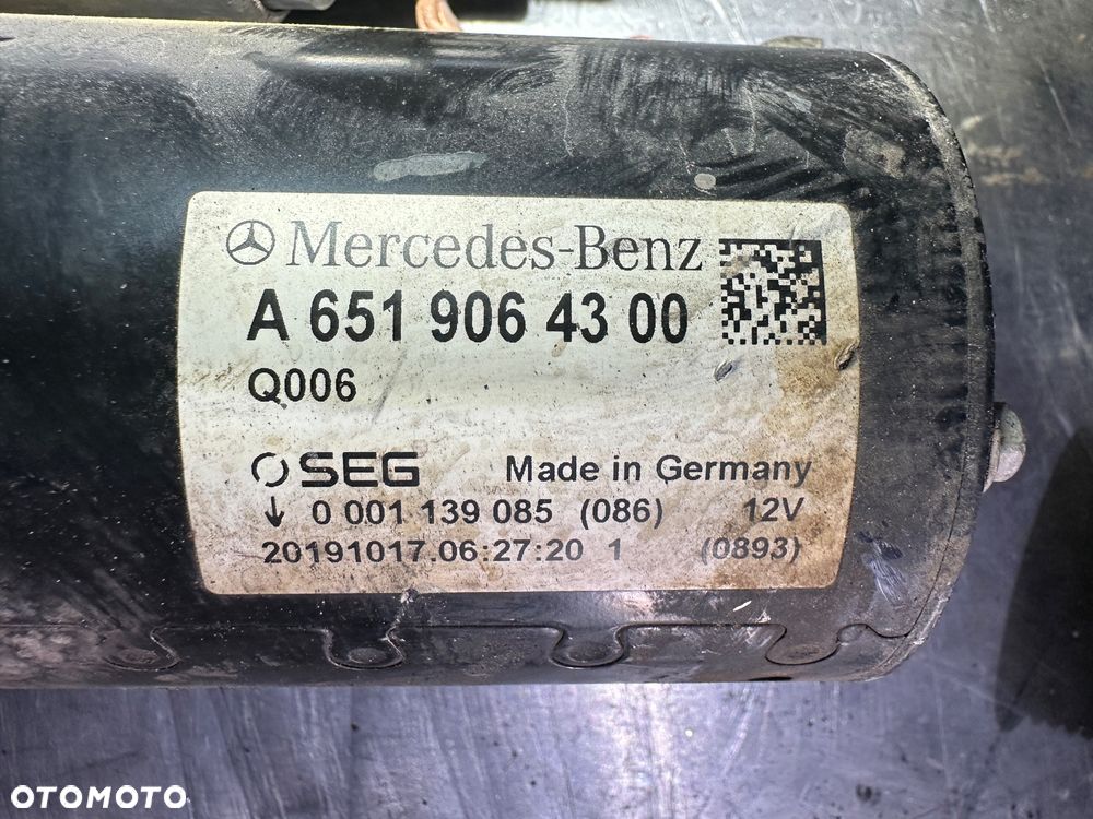 mercedes 2.2 cdi rozrusznik A6519064300 przewod rozrusznika a4475406353 - 2