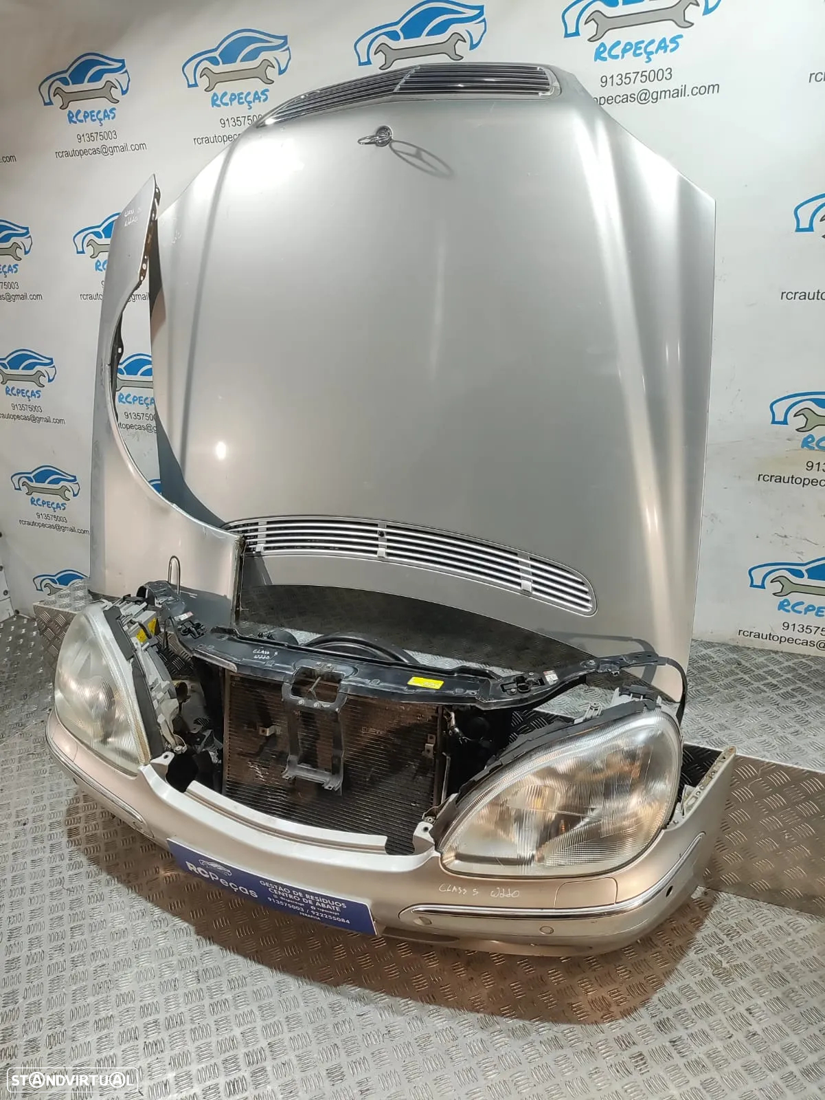 Frente Completa Mercedes Benz Class S W220 Xénon - 3