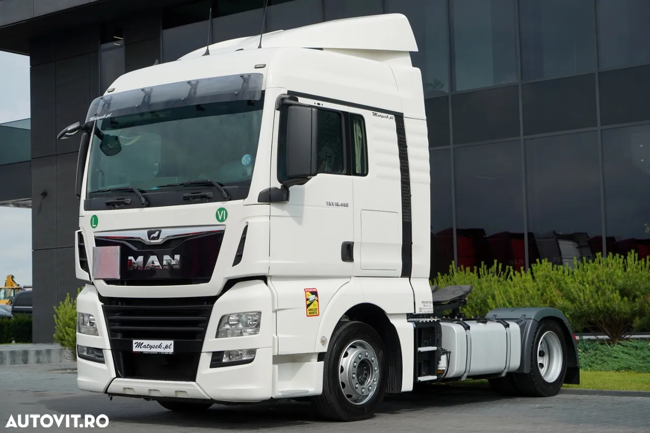 MAN TGX 18. 460 / MEGA / PLATĂ JOSĂ / ȘA REGLABILĂ / ANVELOPE 100% / NAVIGAȚIE / CONTRACT DE SERVICE POST-SERVICE - 4