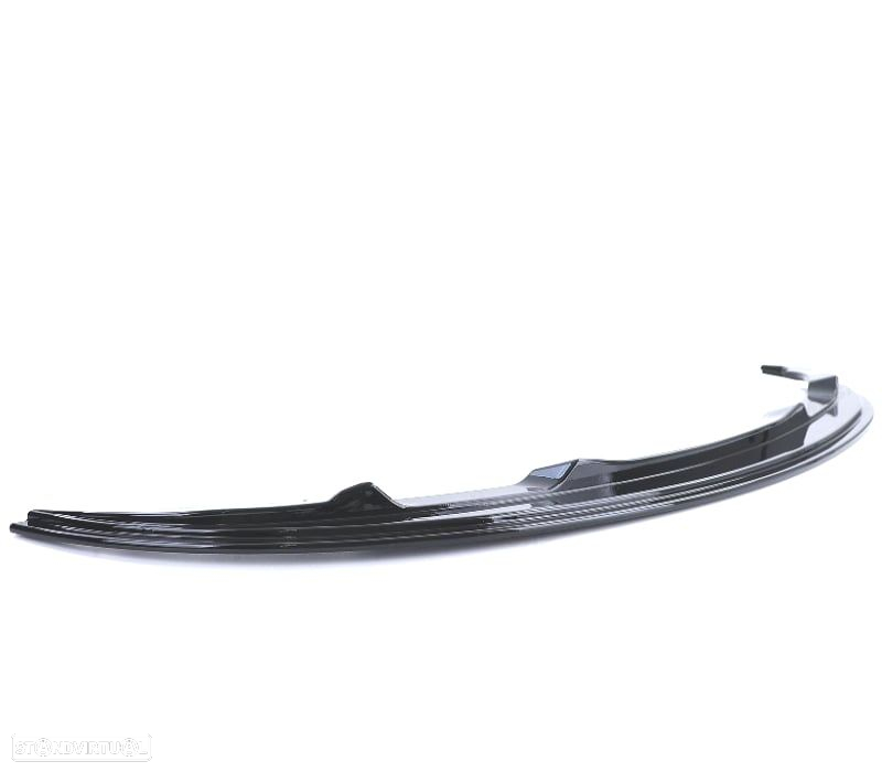 SPOILER LIP BMW E90 E91 08-12 PACK M PRETO BRILHANTE - 3