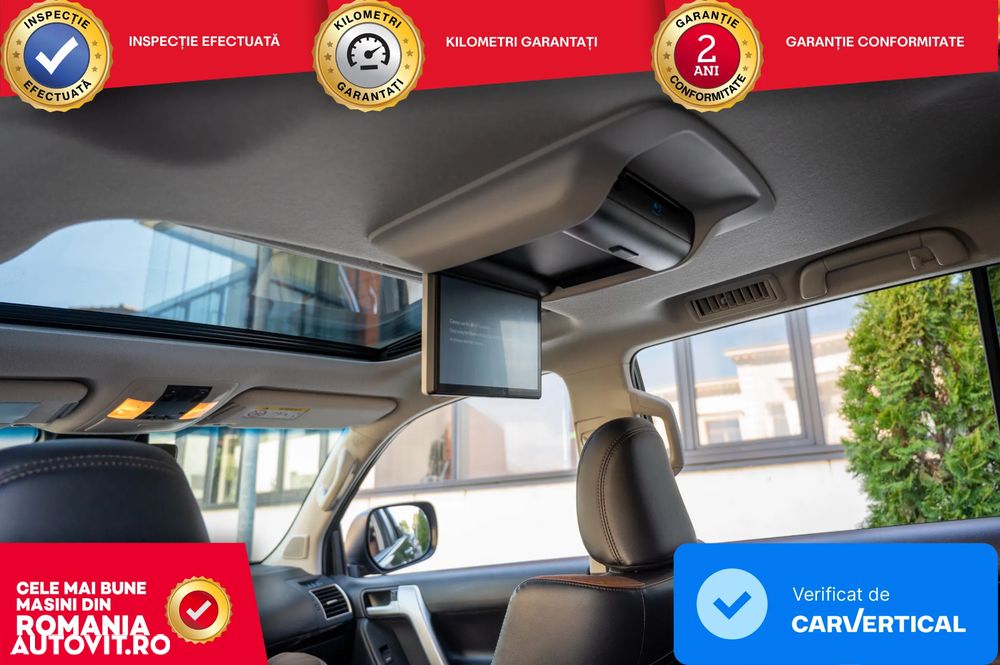 Toyota Land Cruiser 2.8l D-4D 204 CP A/T 7 locuri Luxury AVS Brown - 23