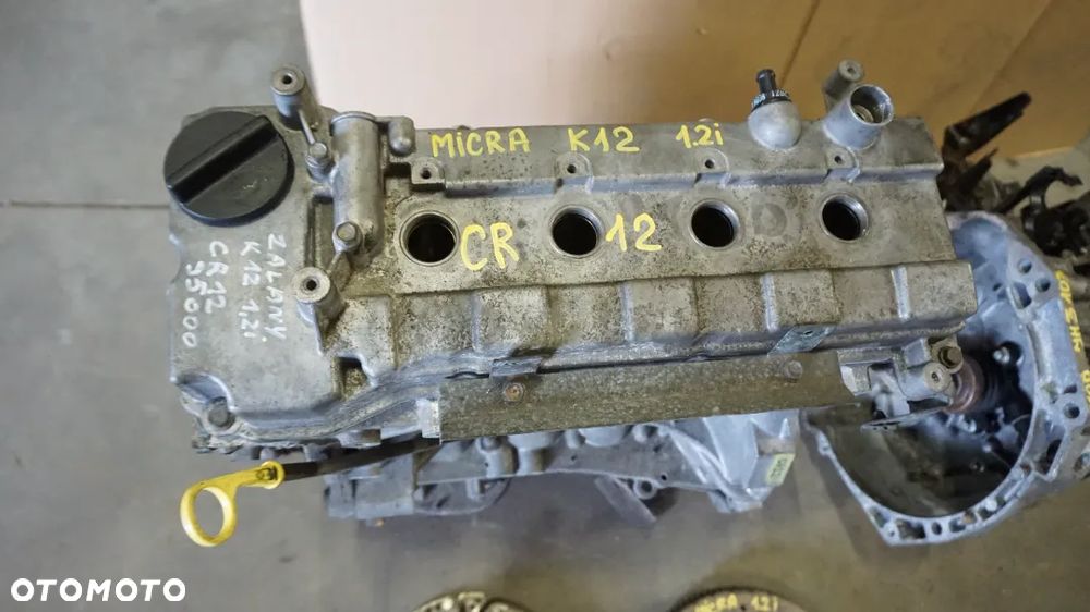 SILNIK CR12 NISSAN MICRA K12 1.2i, SKRZYNIA BIEGÓW JH3103 K12 1.2i - 2