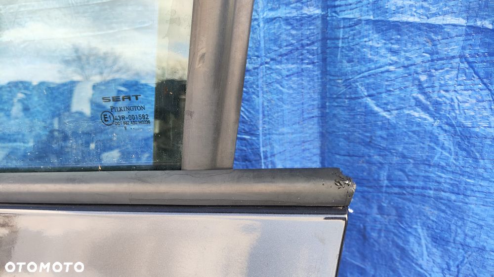 DRZWI LEWY PRZÓD TYŁ CZARNE ZAMEK SZYBA PODNOŚNIK LUSTERKO 7 PIN KLAMKA WIĄZKA INSTALACJA SEAT LEON II 2 HB 5D EUROPA - 15