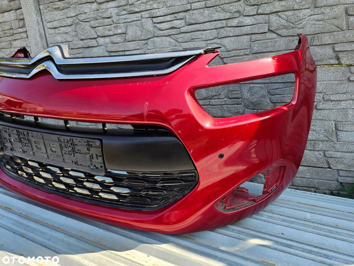 Citroen c4 picasso II 13r ZDERZAK PRZÓD wersja krótka - 3