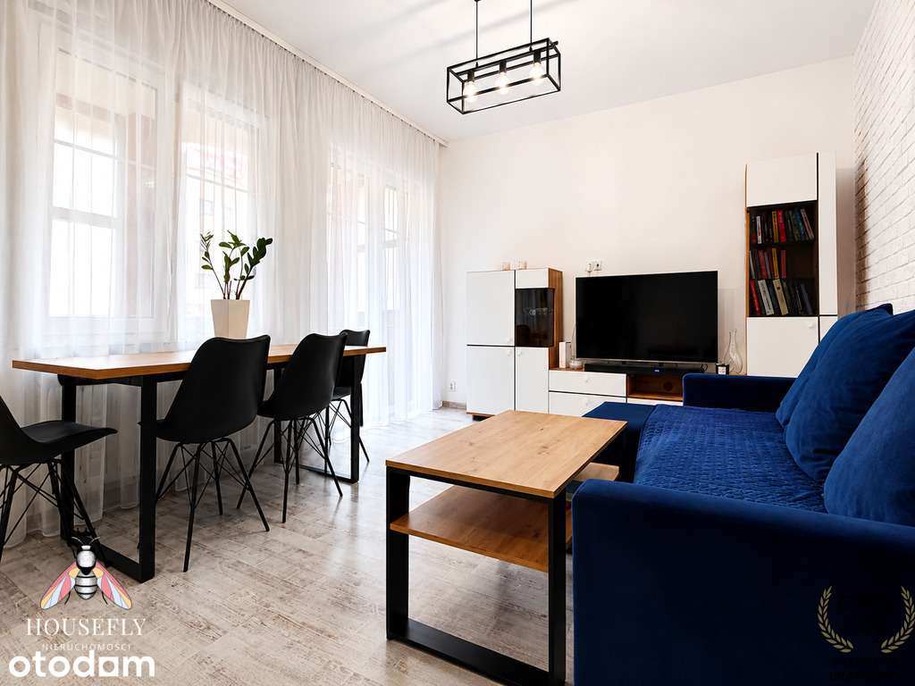Stare Miasto, 2 pokoje, 43,7m2, parter